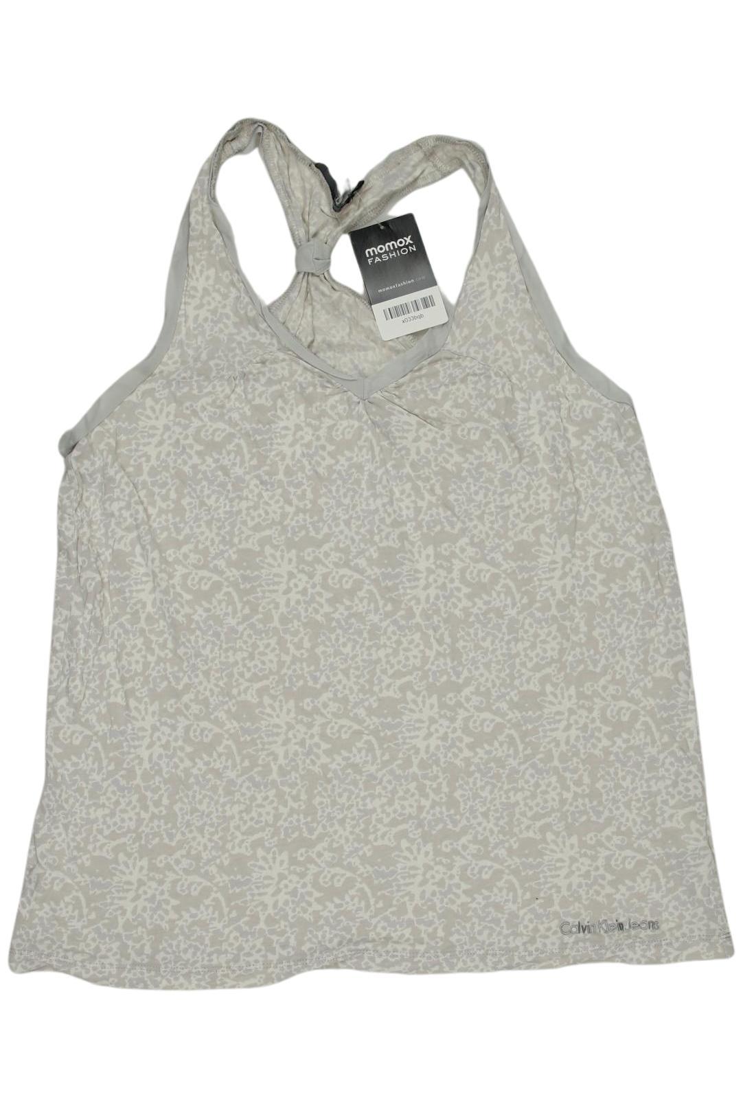 

Calvin Klein Jeans Damen Top, grau, Gr. 38