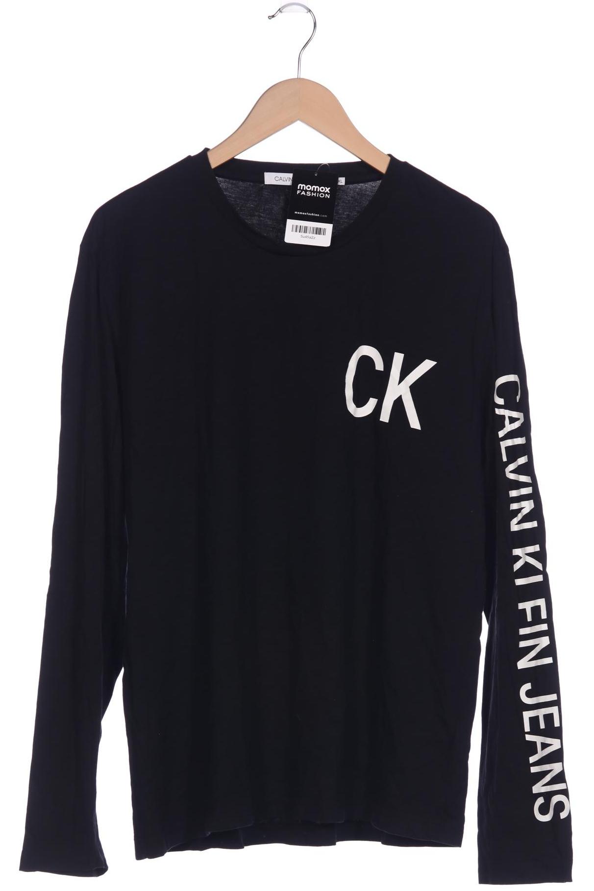 

Calvin Klein Jeans Herren Langarmshirt, schwarz, Gr. 54