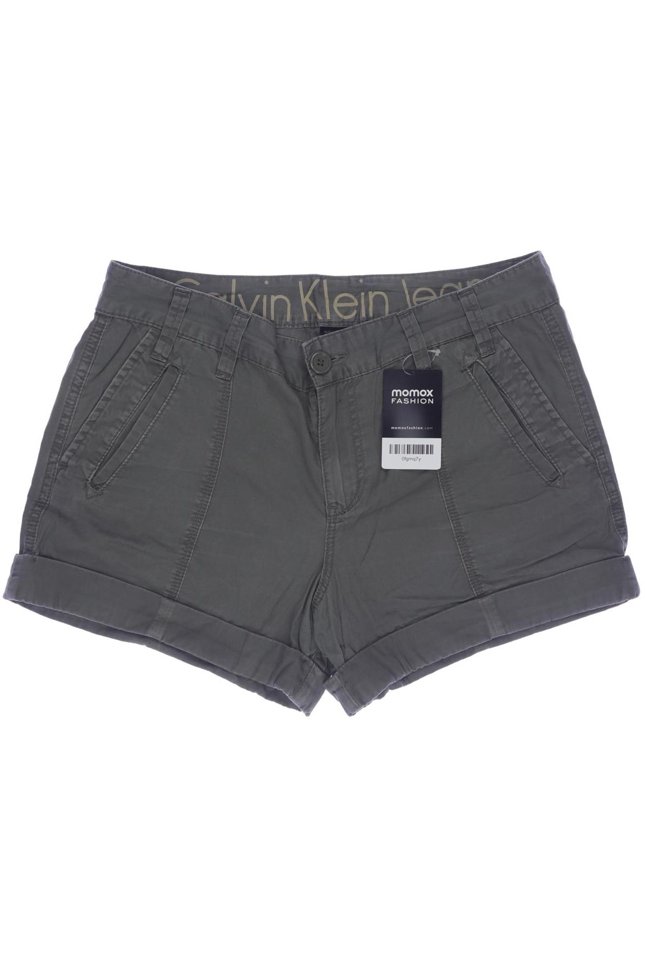 

Calvin Klein Jeans Damen Shorts, grün, Gr. 28