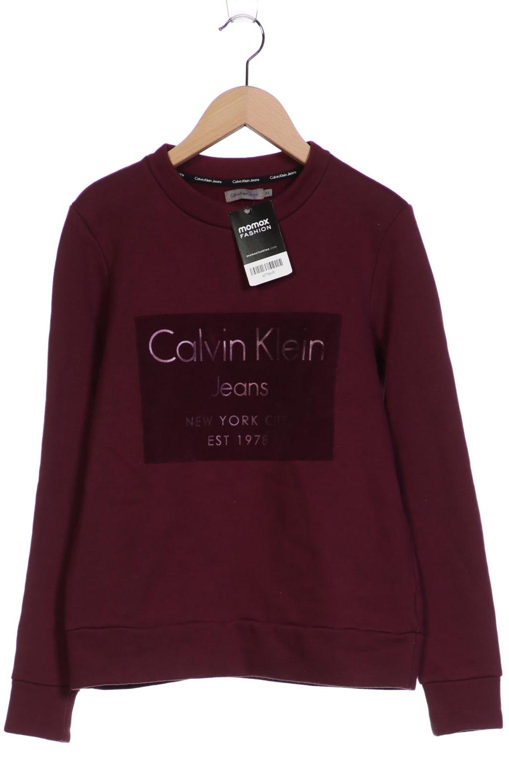

Calvin Klein Jeans Damen Sweatshirt, bordeaux