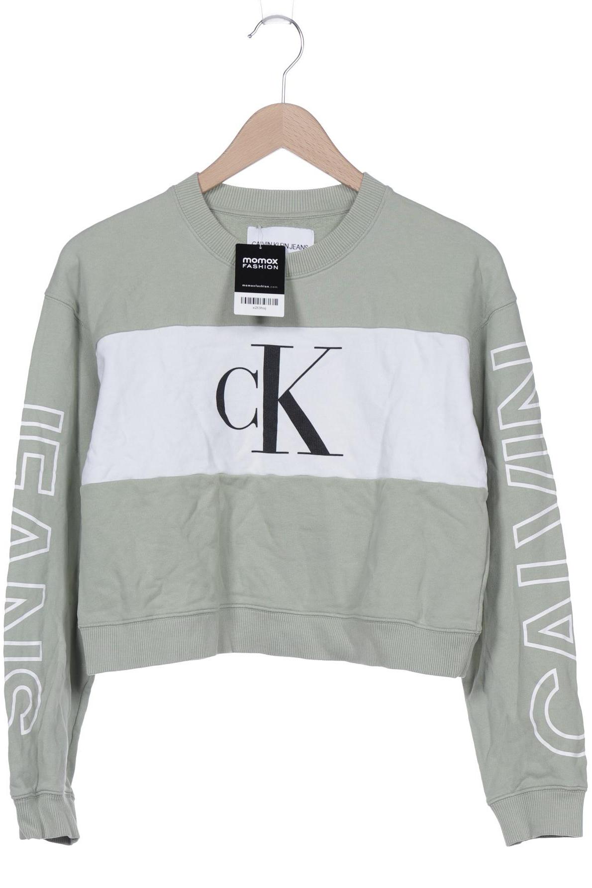 

Calvin Klein Jeans Damen Sweatshirt, hellgrün, Gr. 36