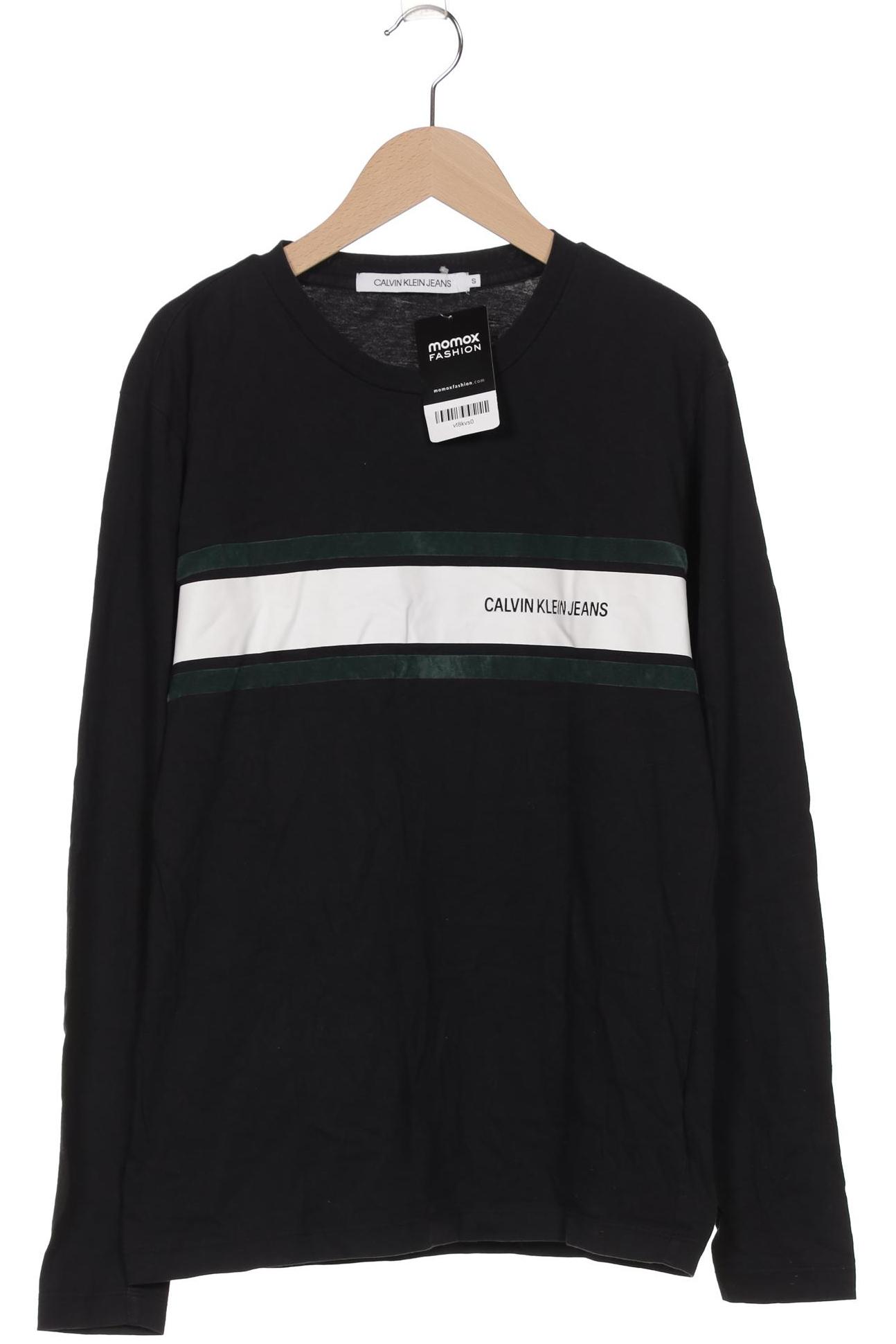 

Calvin Klein Jeans Herren Langarmshirt, schwarz, Gr. 46