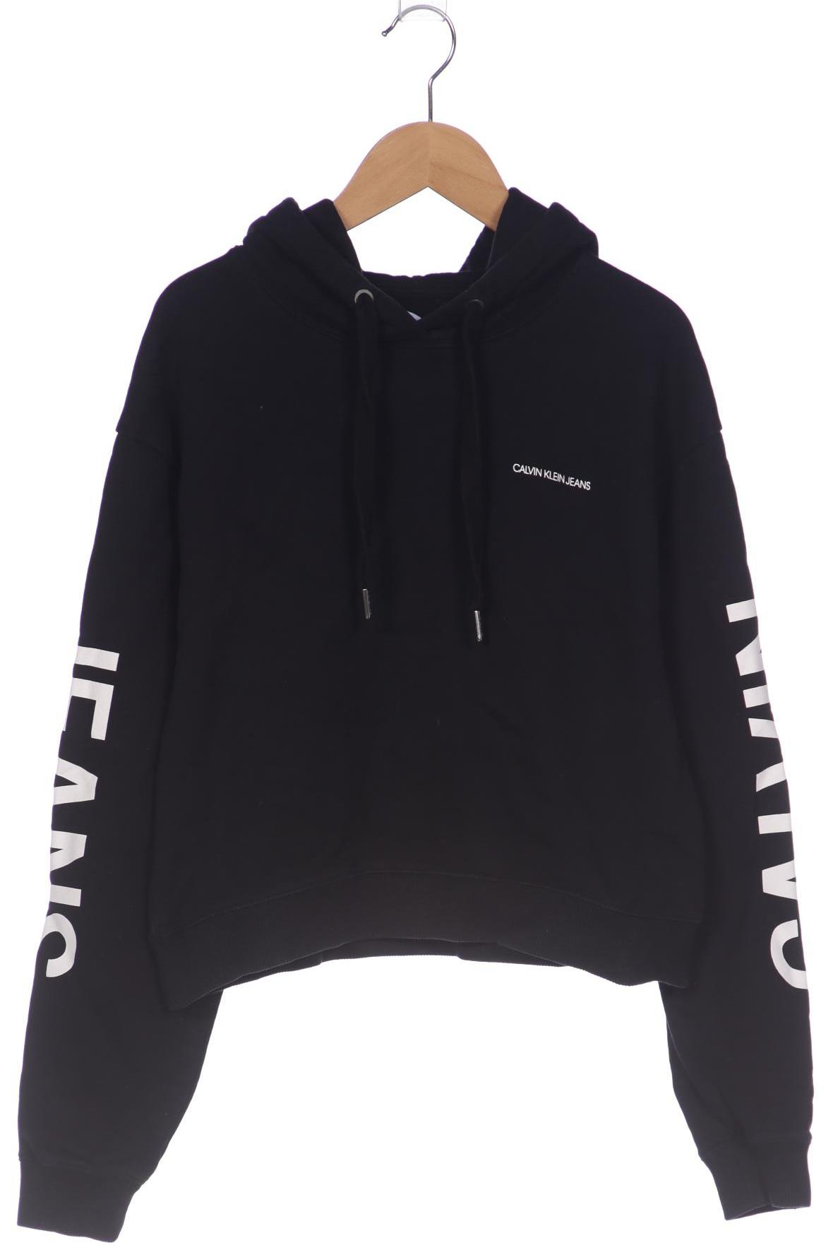 

Calvin Klein Jeans Damen Kapuzenpullover, schwarz, Gr. 36