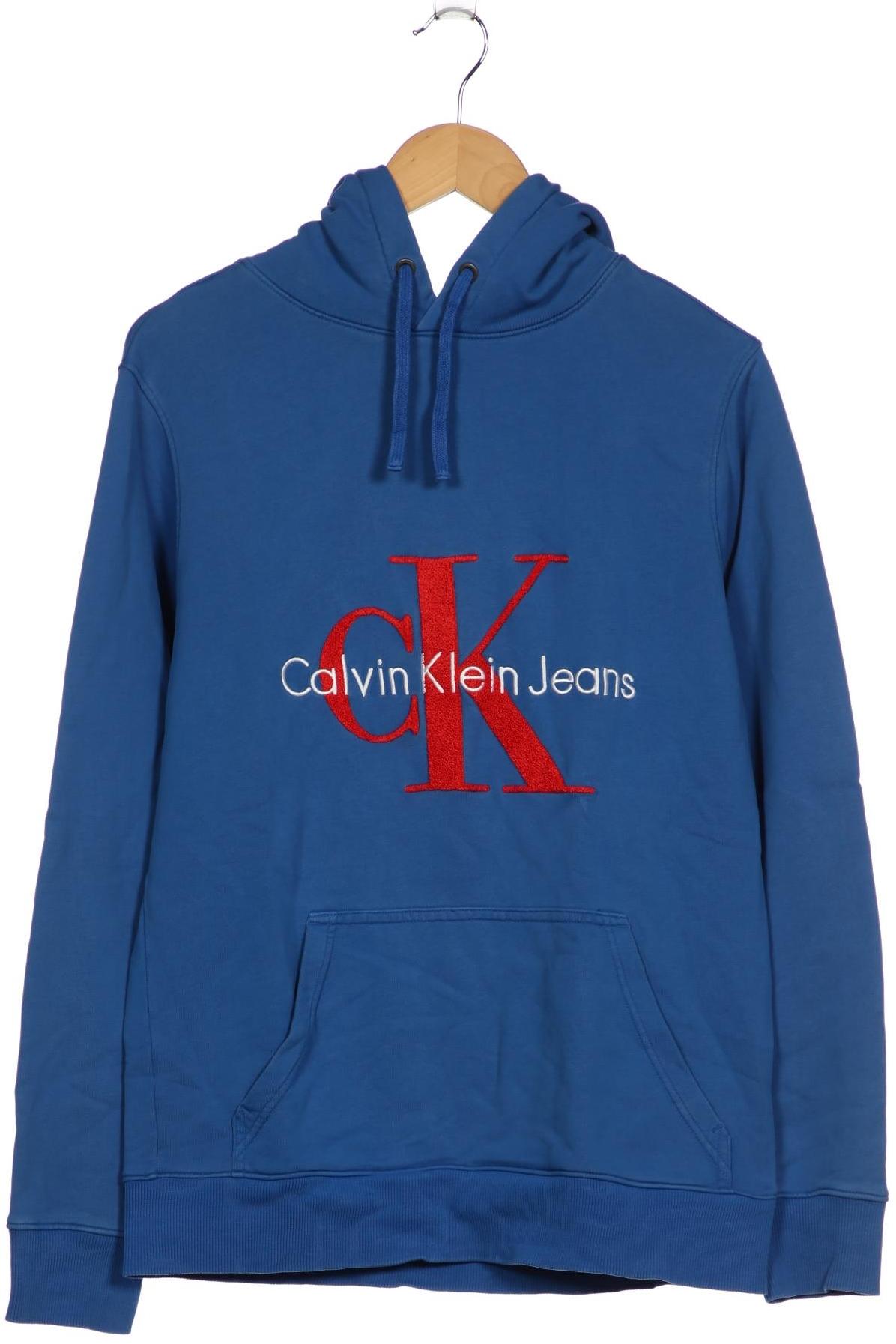 

Calvin Klein Jeans Herren Kapuzenpullover, blau, Gr. 48