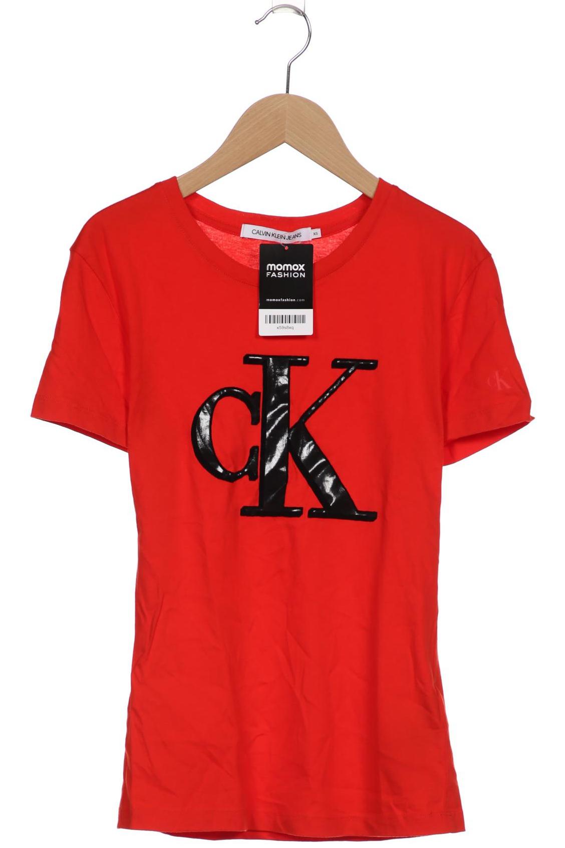 

Calvin Klein Jeans Damen T-Shirt, rot