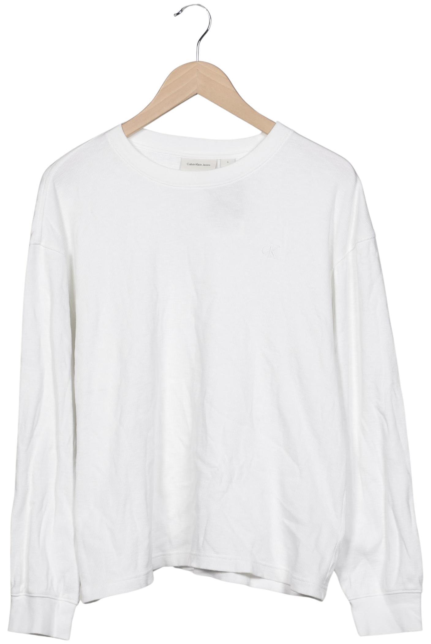 

Calvin Klein Jeans Herren Sweatshirt, weiß, Gr. 46