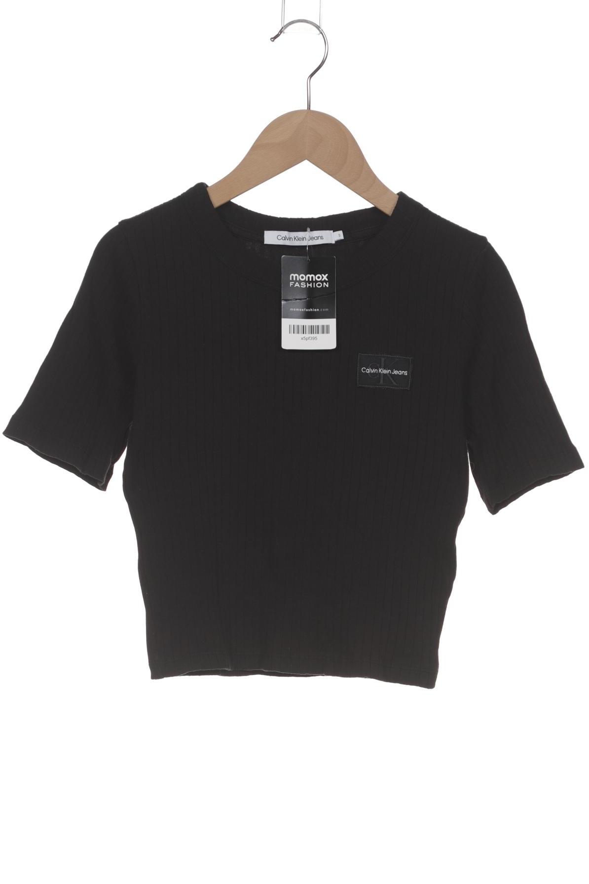

Calvin Klein Jeans Damen T-Shirt, schwarz, Gr. 36