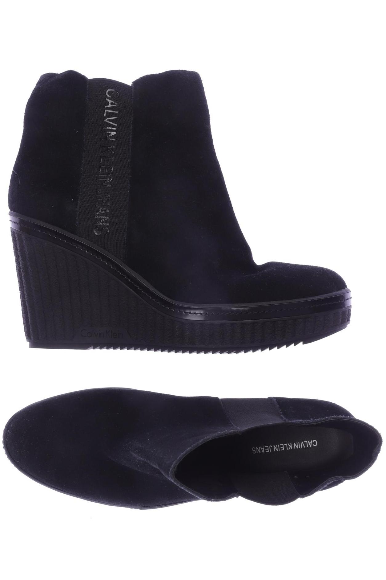 

Calvin Klein Jeans Damen Stiefelette, schwarz, Gr. 41
