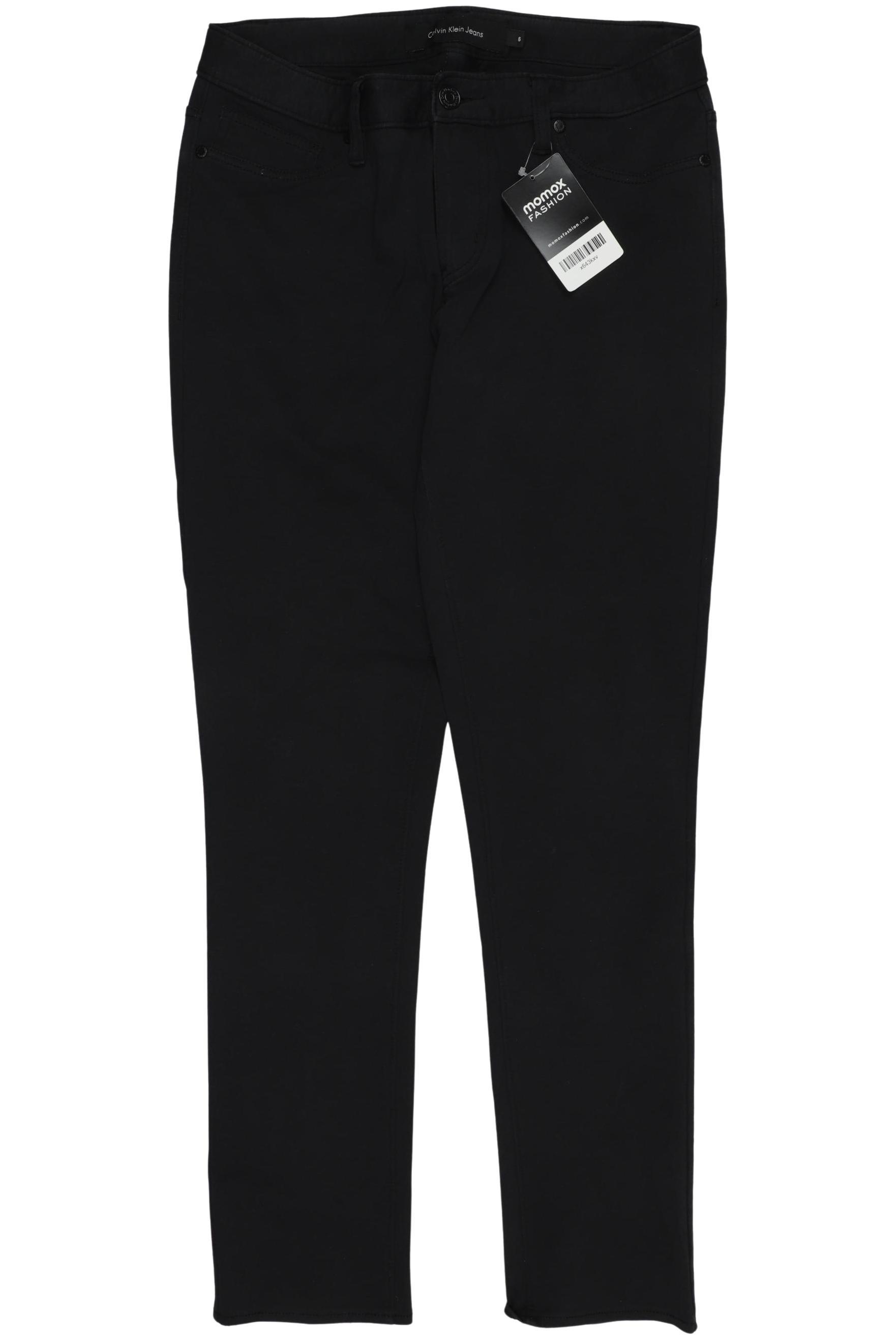 

Calvin Klein Jeans Damen Stoffhose, schwarz, Gr. 6