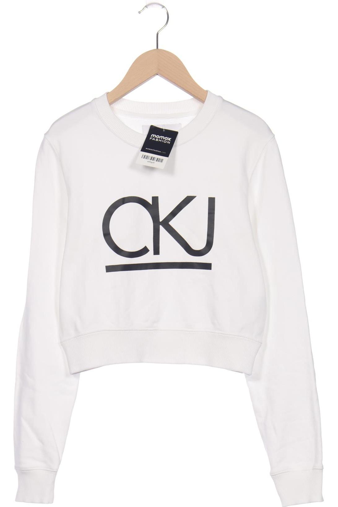 

Calvin Klein Jeans Damen Sweatshirt, weiß, Gr. 34