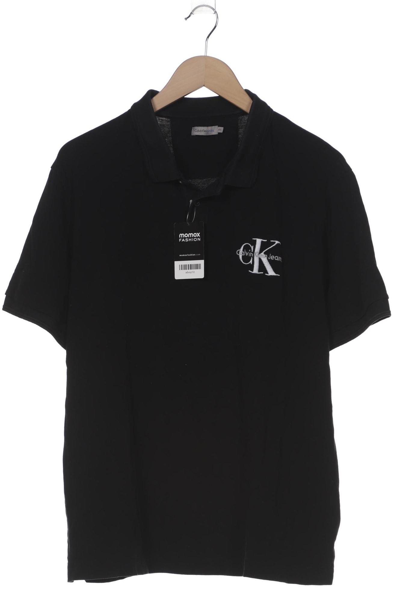 

Calvin Klein Jeans Herren Poloshirt, schwarz, Gr. 56