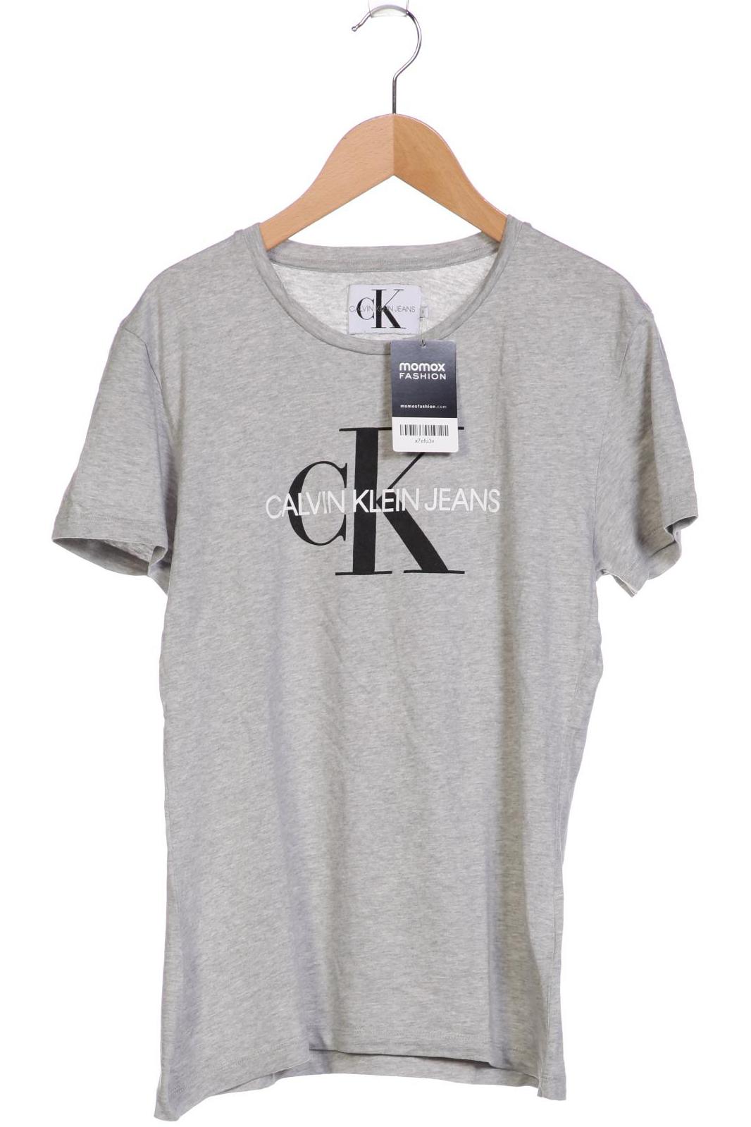 

Calvin Klein Jeans Damen T-Shirt, grau, Gr. 38
