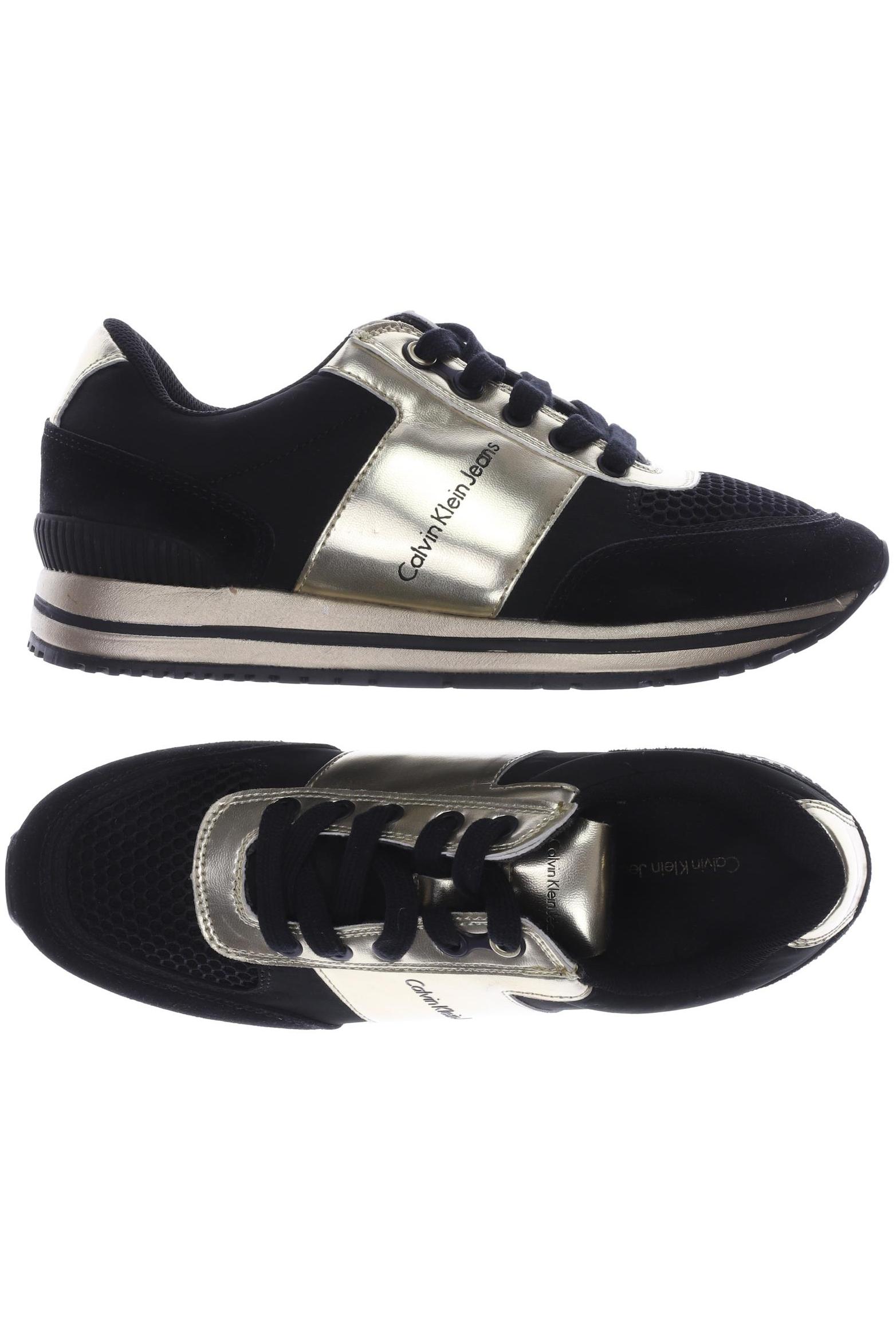 

Calvin Klein Jeans Damen Sneakers, schwarz
