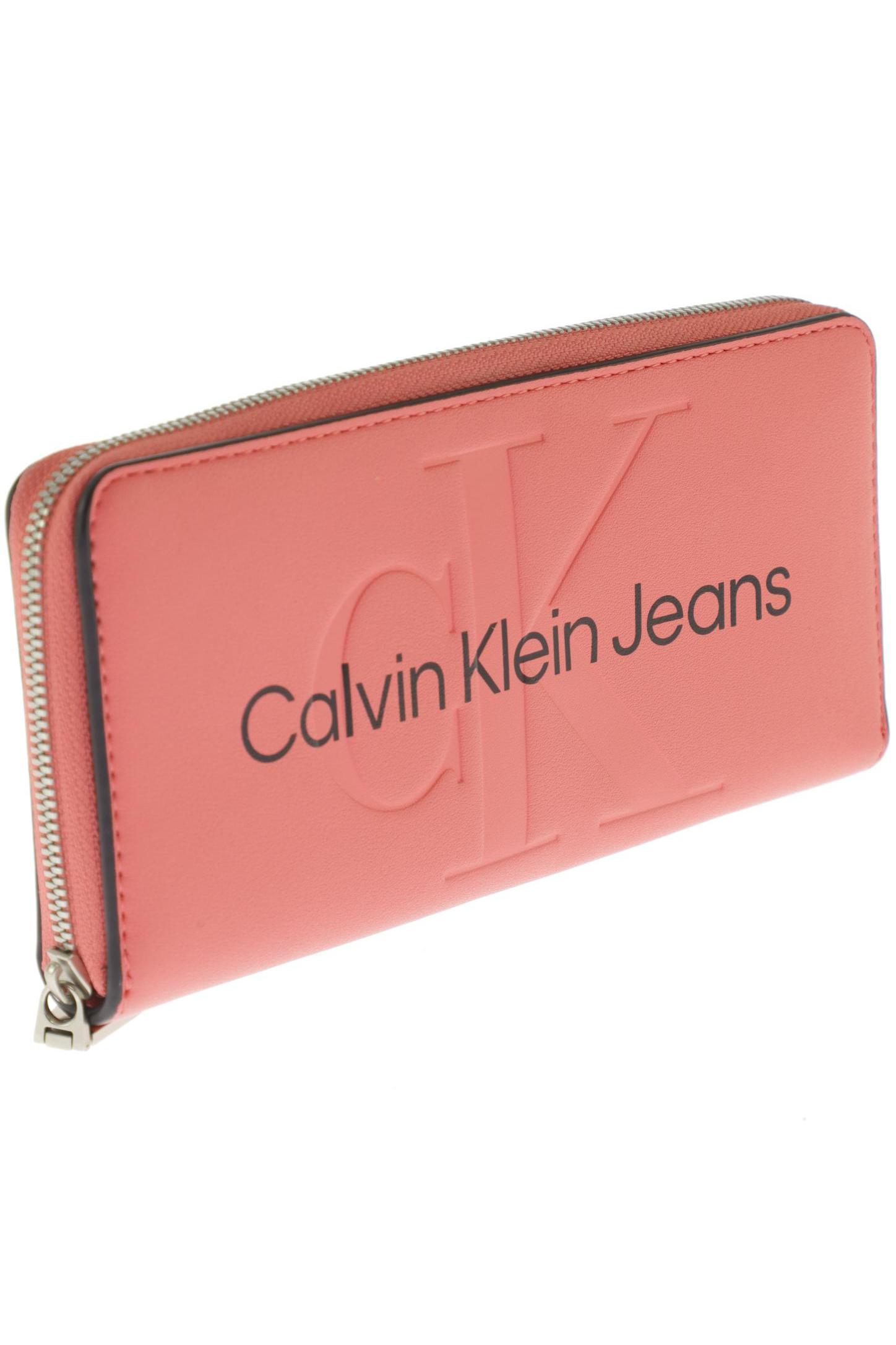 

Calvin Klein Jeans Damen Portemonnaie, pink, Gr.