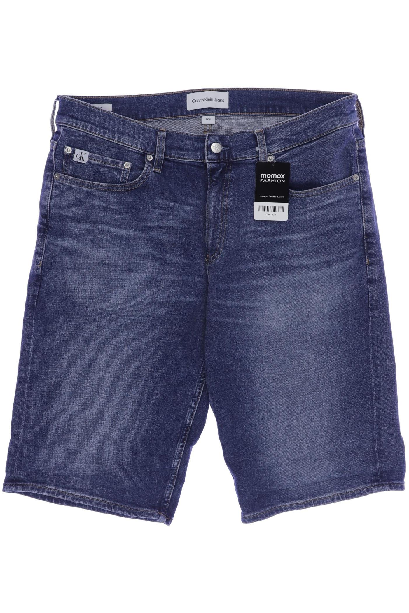 

Calvin Klein Jeans Herren Shorts, blau, Gr. 34