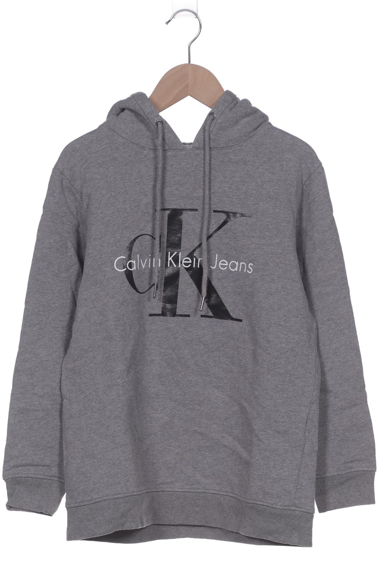 

Calvin Klein Jeans Herren Kapuzenpullover, grau, Gr. 44