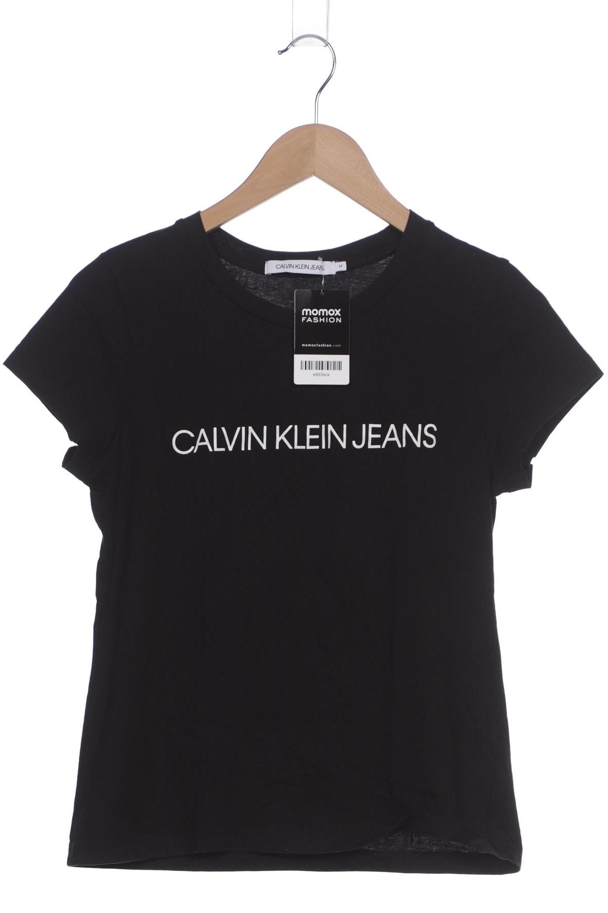 

Calvin Klein Jeans Damen T-Shirt, schwarz, Gr. 38