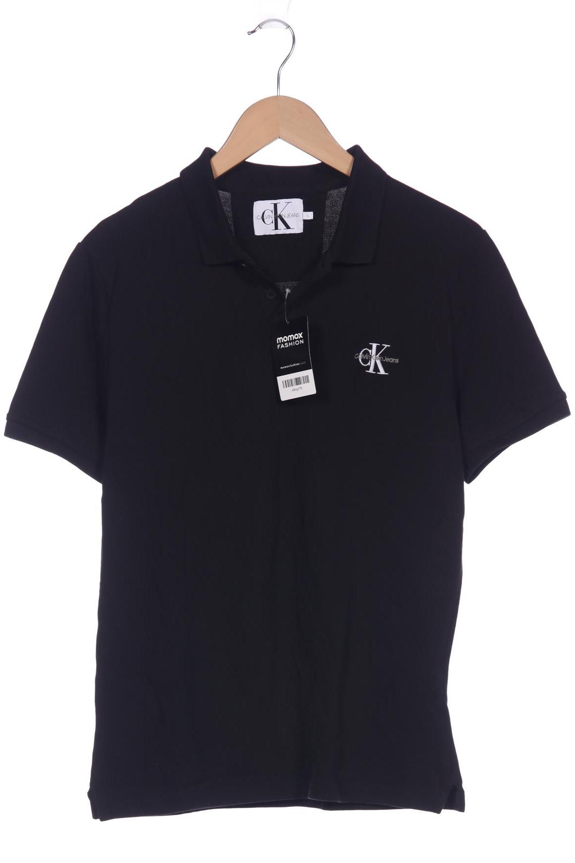 

Calvin Klein Jeans Herren Poloshirt, schwarz, Gr. 52
