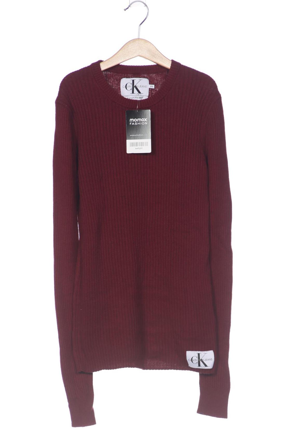 

Calvin Klein Jeans Damen Pullover, bordeaux, Gr. 34