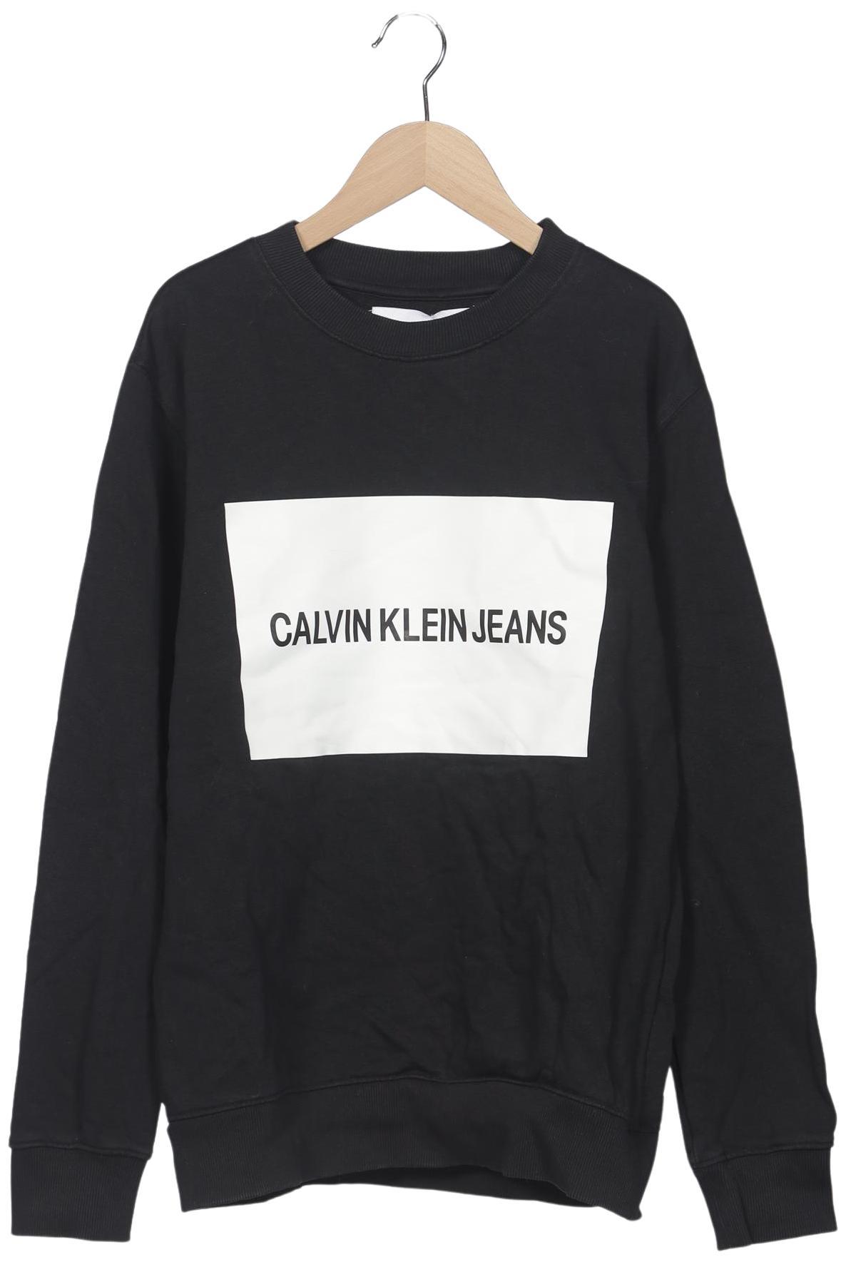 

Calvin Klein Jeans Herren Sweatshirt, schwarz, Gr. 48