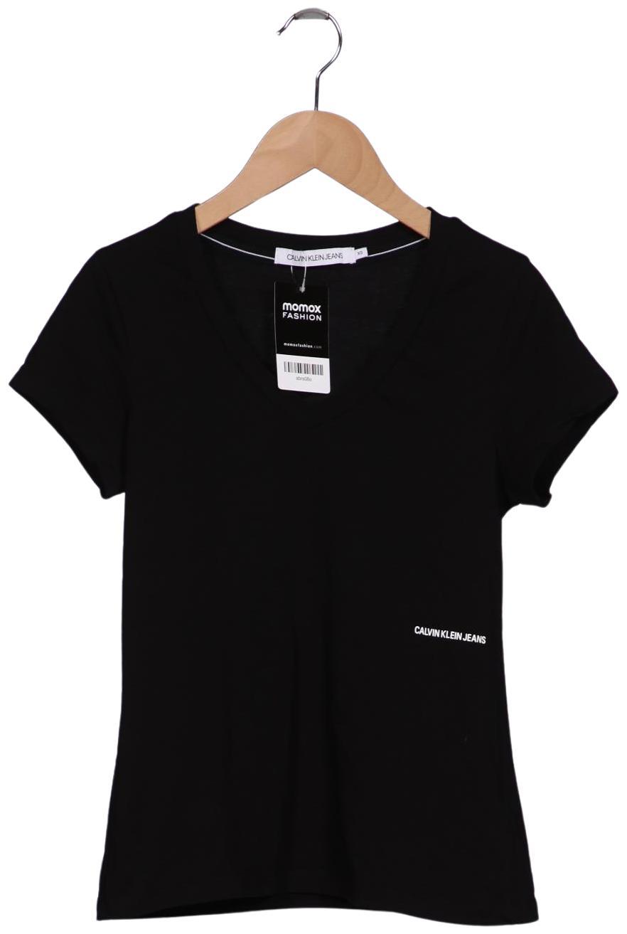 

Calvin Klein Jeans Damen T-Shirt, schwarz, Gr. 34
