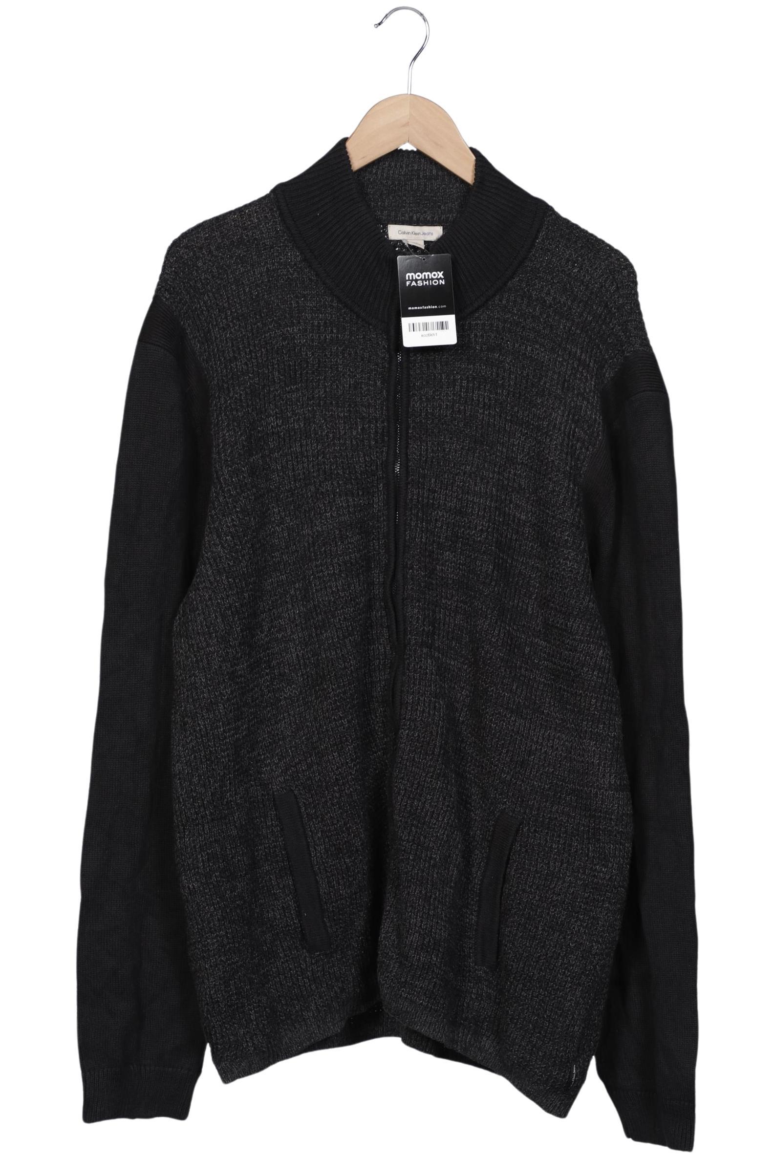 

Calvin Klein Jeans Damen Strickjacke, schwarz, Gr. 46