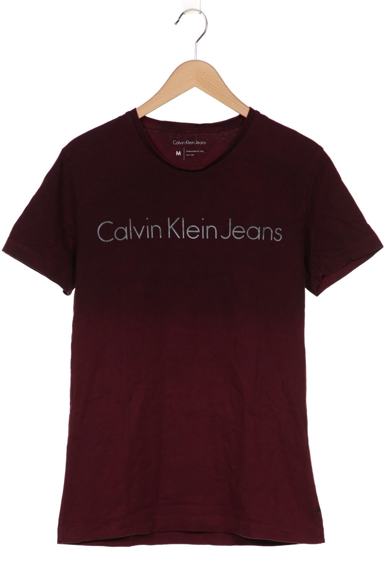 

Calvin Klein Jeans Herren T-Shirt, bordeaux, Gr. 48