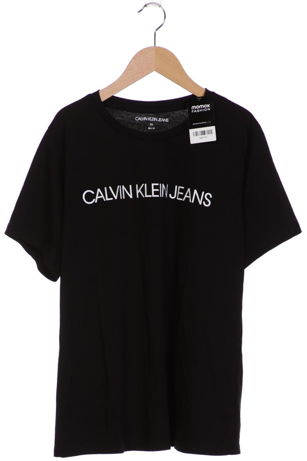 

Calvin Klein Jeans Damen T-Shirt, schwarz, Gr. 48