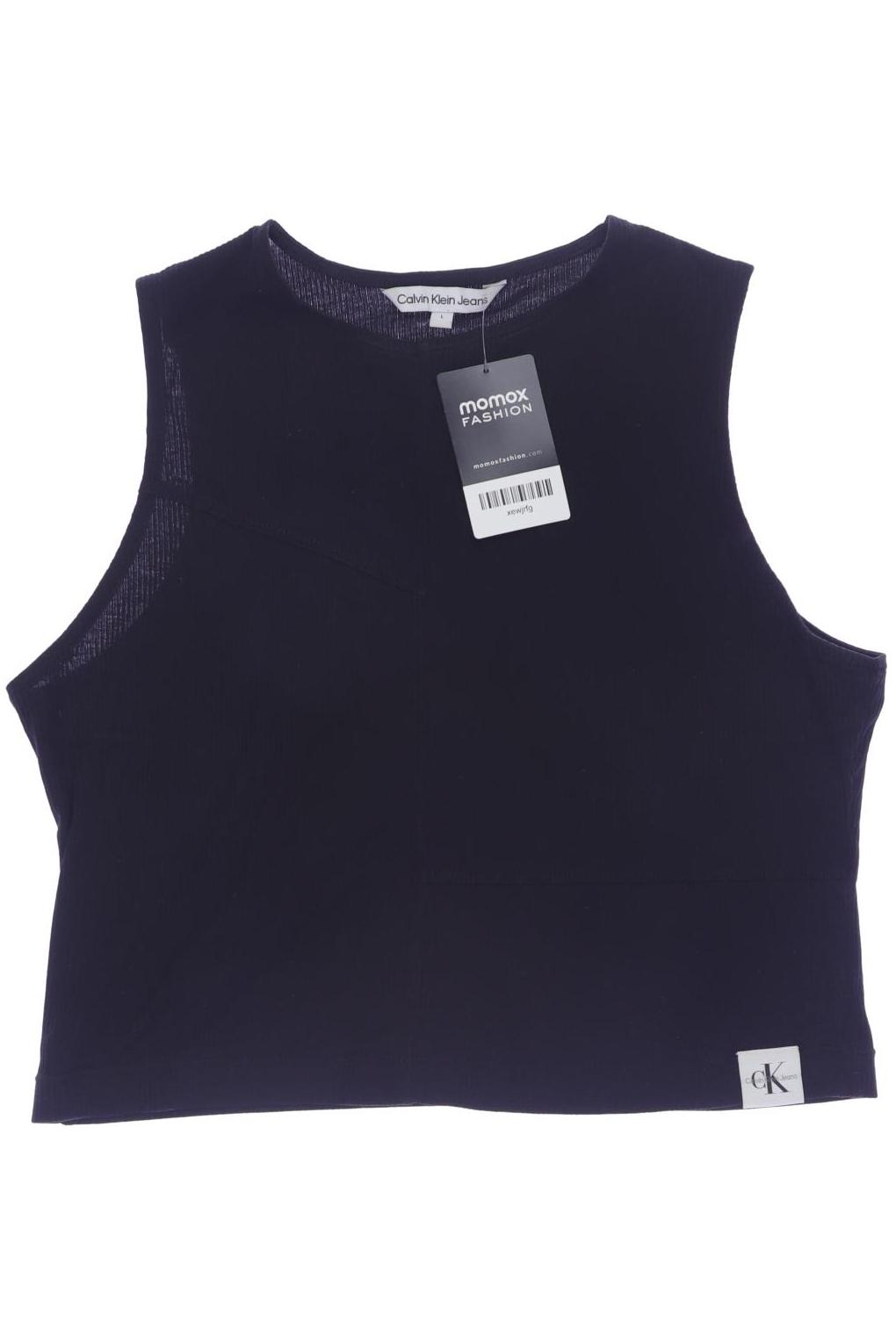 

Calvin Klein Jeans Damen Top, schwarz, Gr. 42