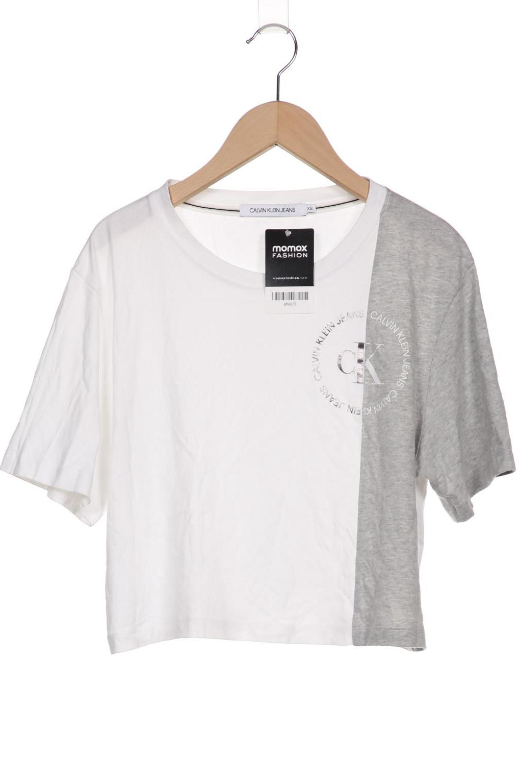 

Calvin Klein Jeans Damen T-Shirt, weiß