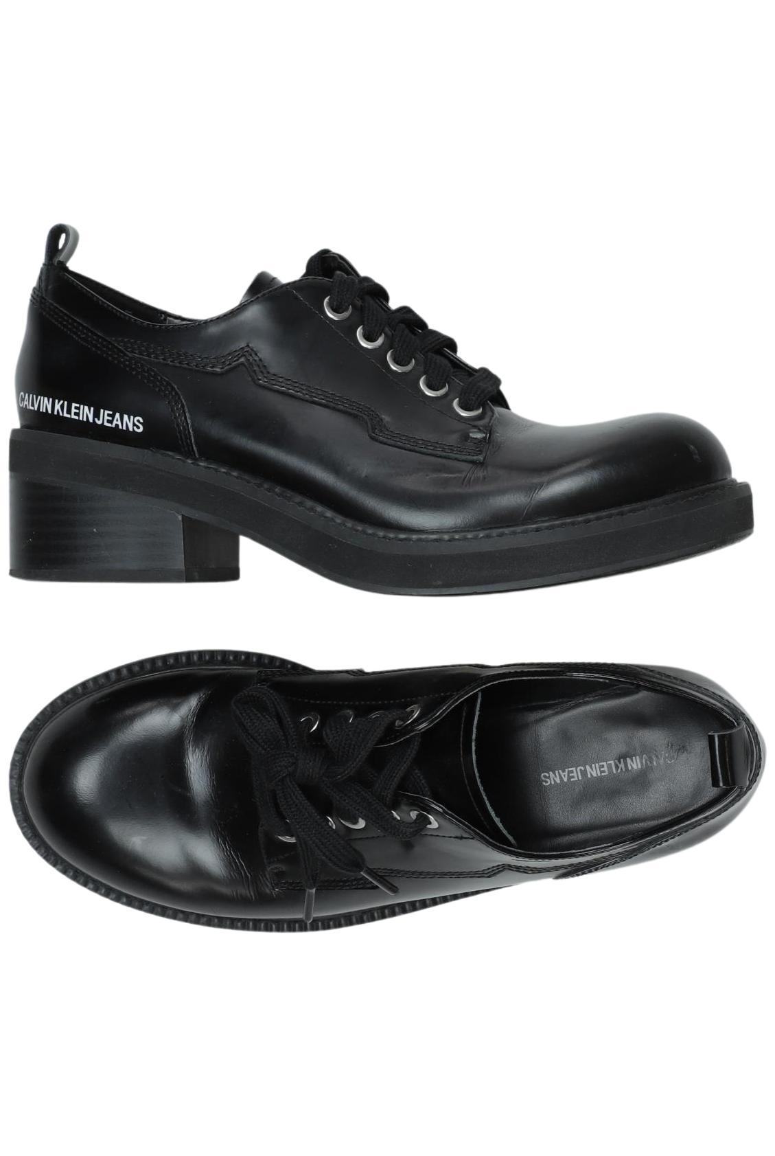 

Calvin Klein Jeans Damen Halbschuh, schwarz, Gr. 37