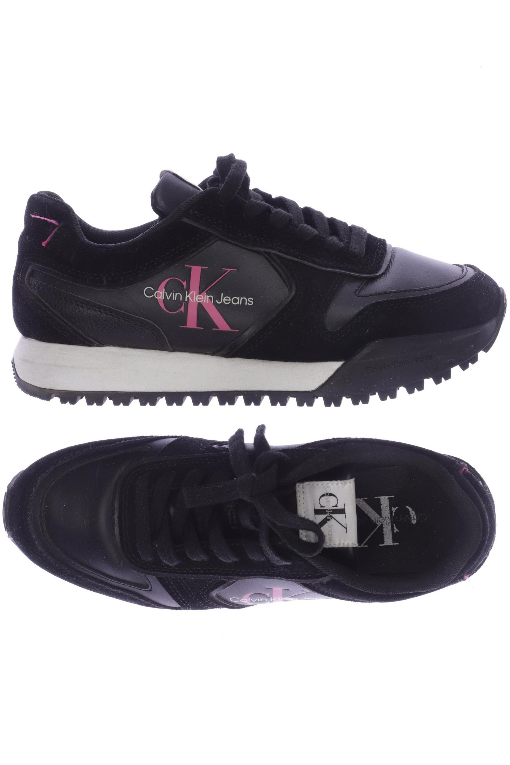 

Calvin Klein Jeans Damen Sneakers, schwarz