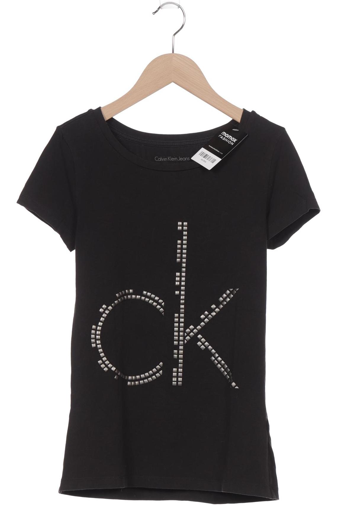 

Calvin Klein Jeans Damen T-Shirt, schwarz
