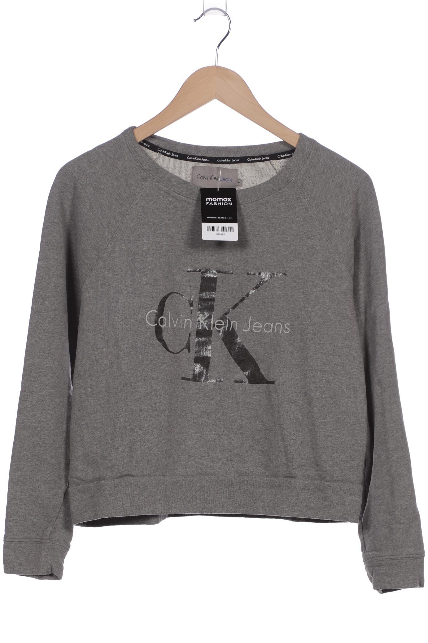 

Calvin Klein Jeans Damen Sweatshirt, grau, Gr. 38