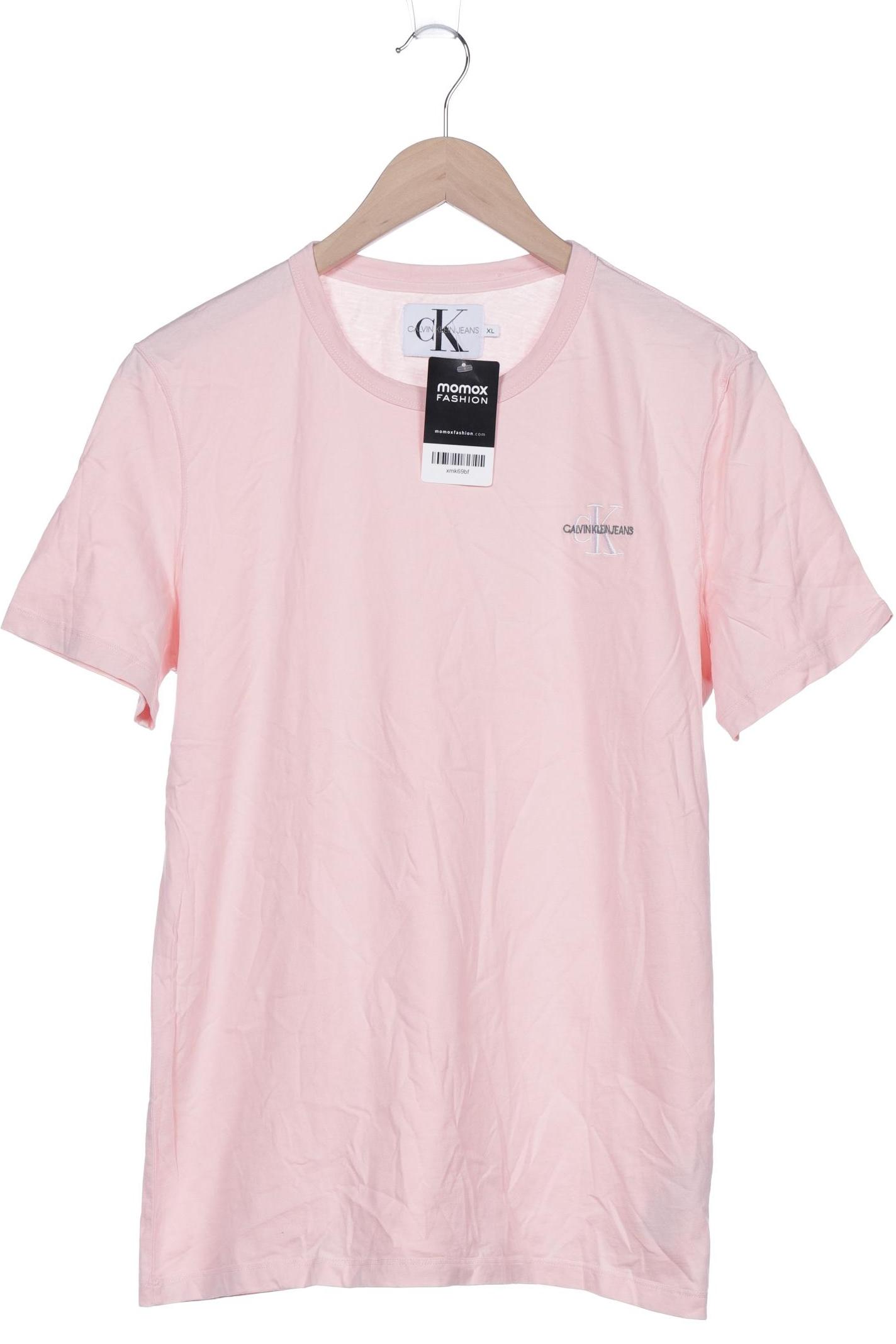 

Calvin Klein Jeans Damen T-Shirt, pink, Gr. 44