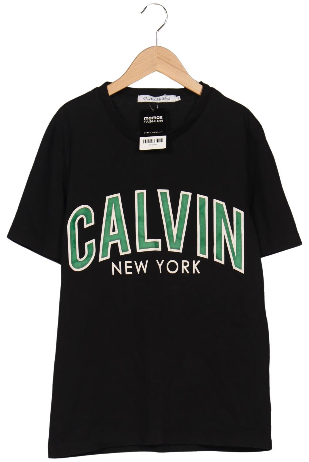 

Calvin Klein Jeans Damen T-Shirt, schwarz, Gr. 36
