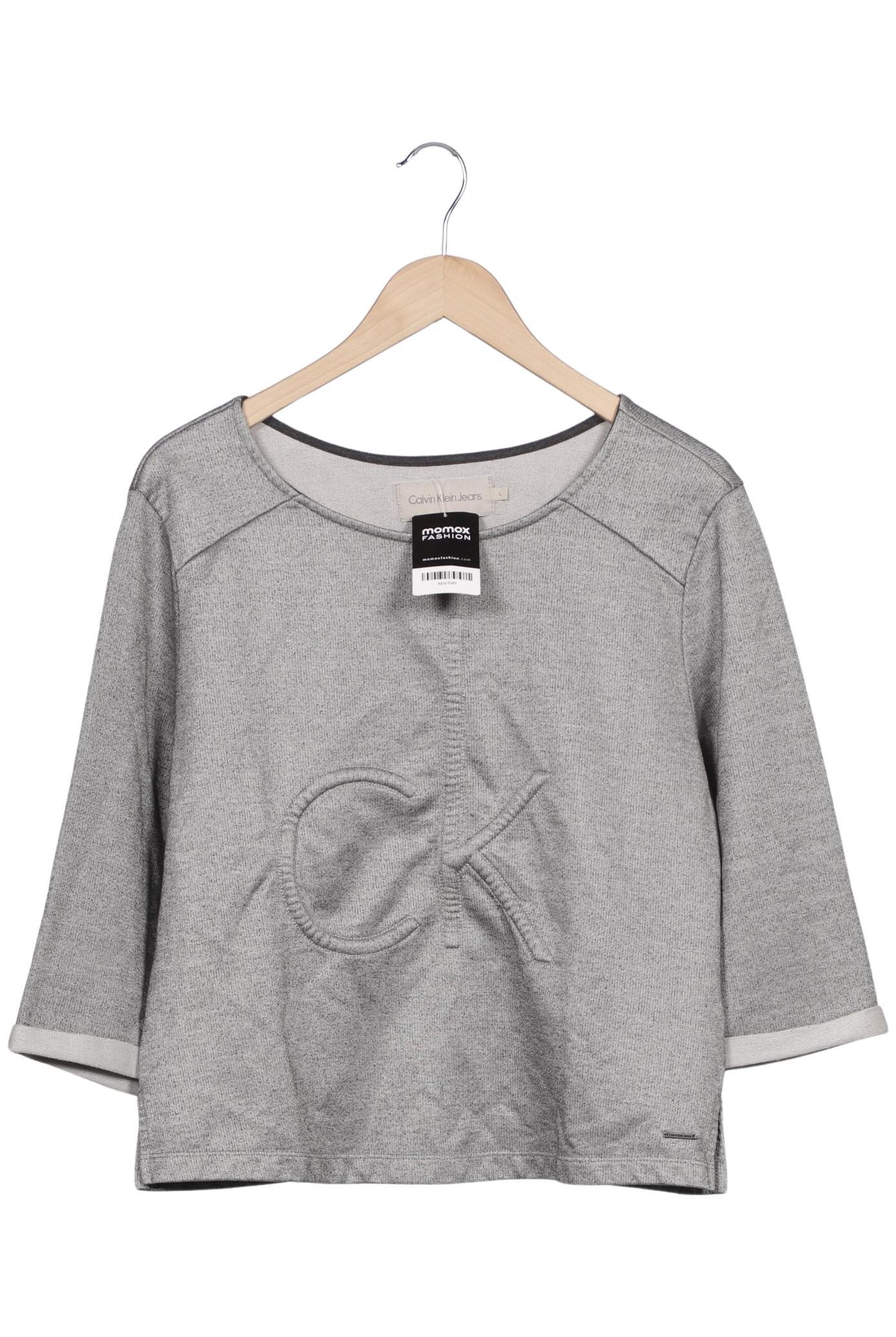 

Calvin Klein Jeans Damen Sweatshirt, silber, Gr. 42