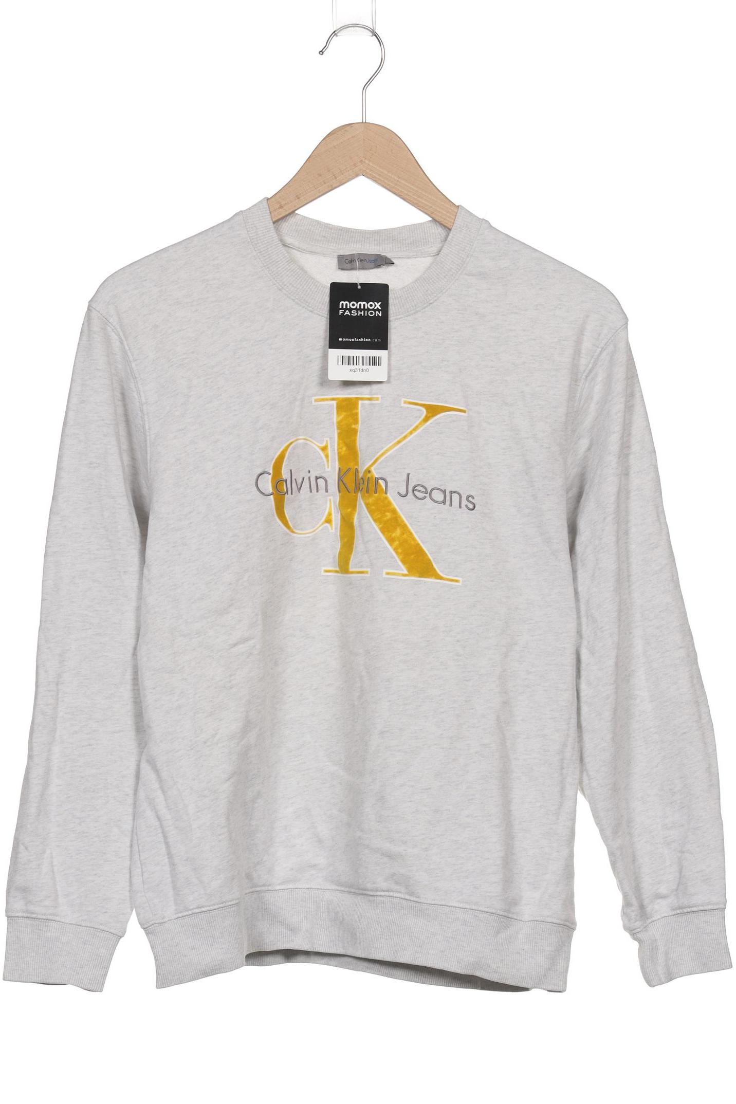 

Calvin Klein Jeans Damen Sweatshirt, grau, Gr. 42