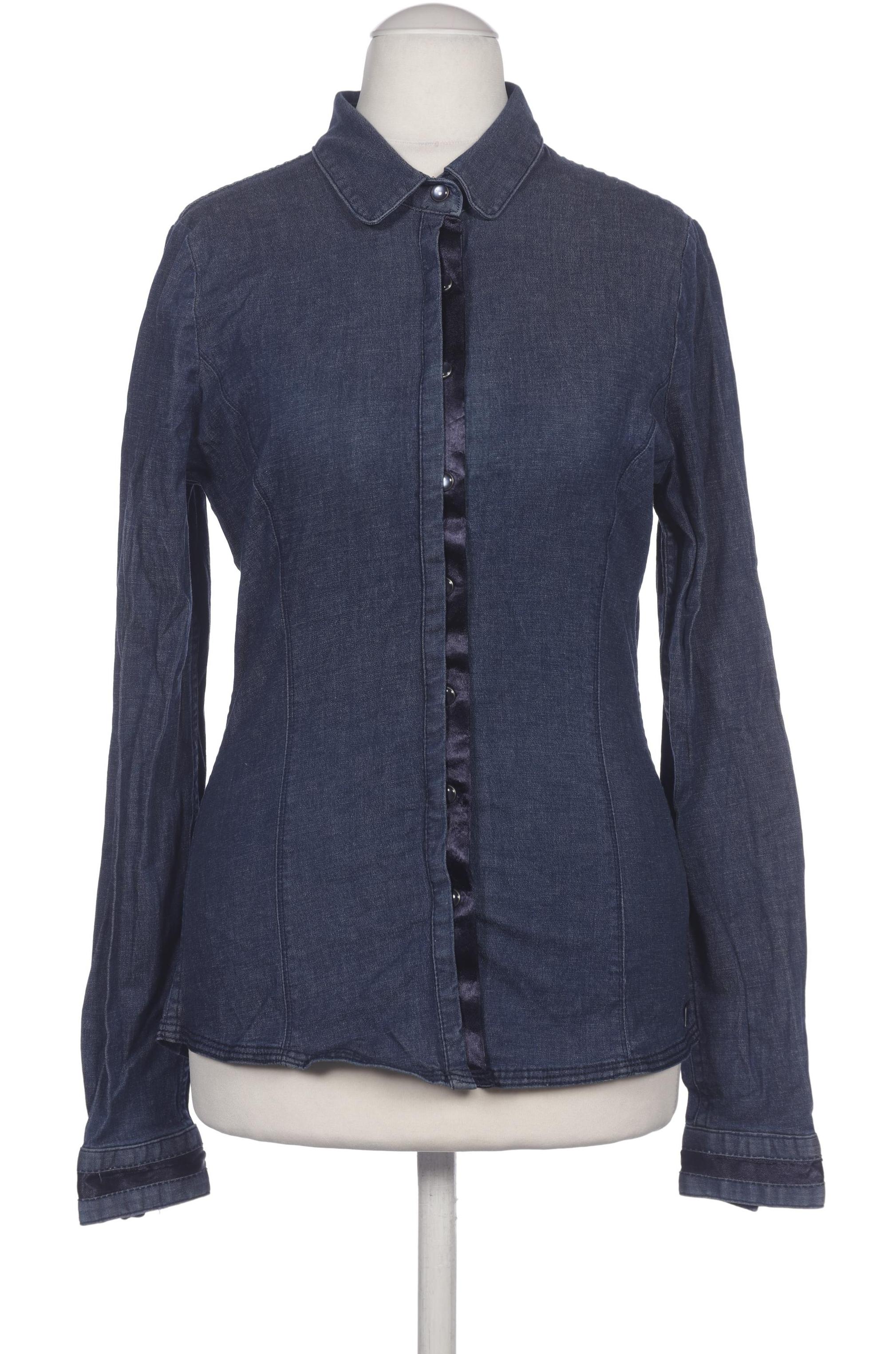 

Calvin Klein Jeans Damen Bluse, marineblau, Gr. 34