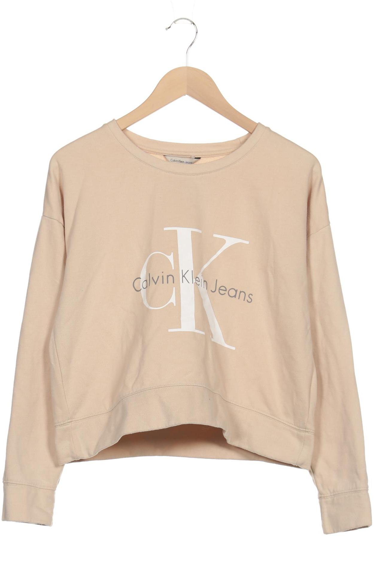 

Calvin Klein Jeans Damen Sweatshirt, beige, Gr. 42