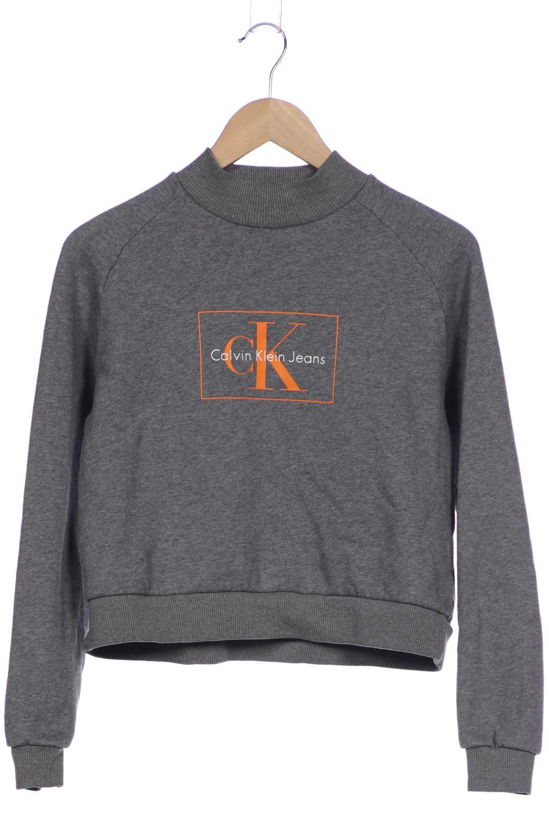 

Calvin Klein Jeans Damen Sweatshirt, grau, Gr. 36
