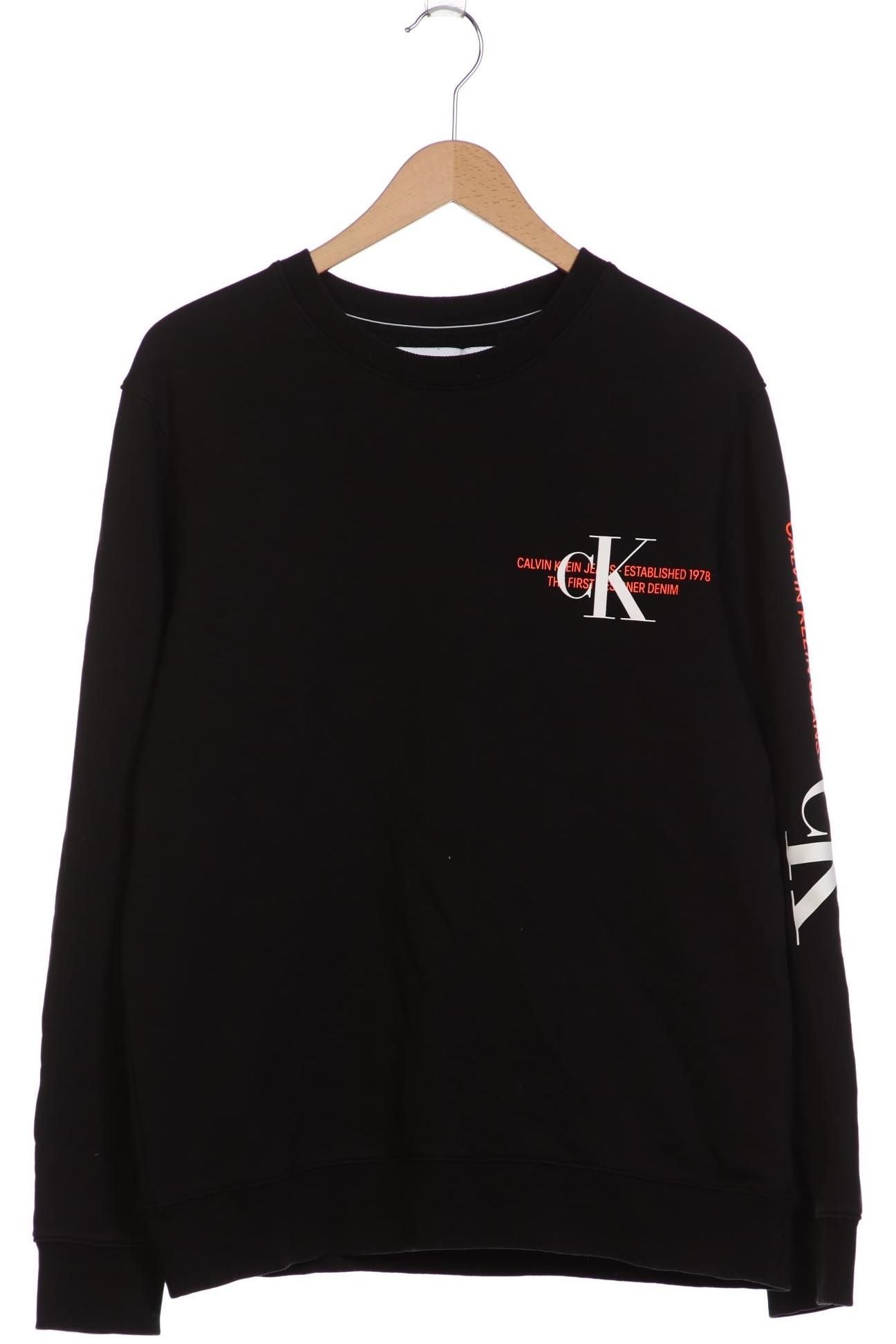 

Calvin Klein Jeans Herren Sweatshirt, schwarz, Gr. 54