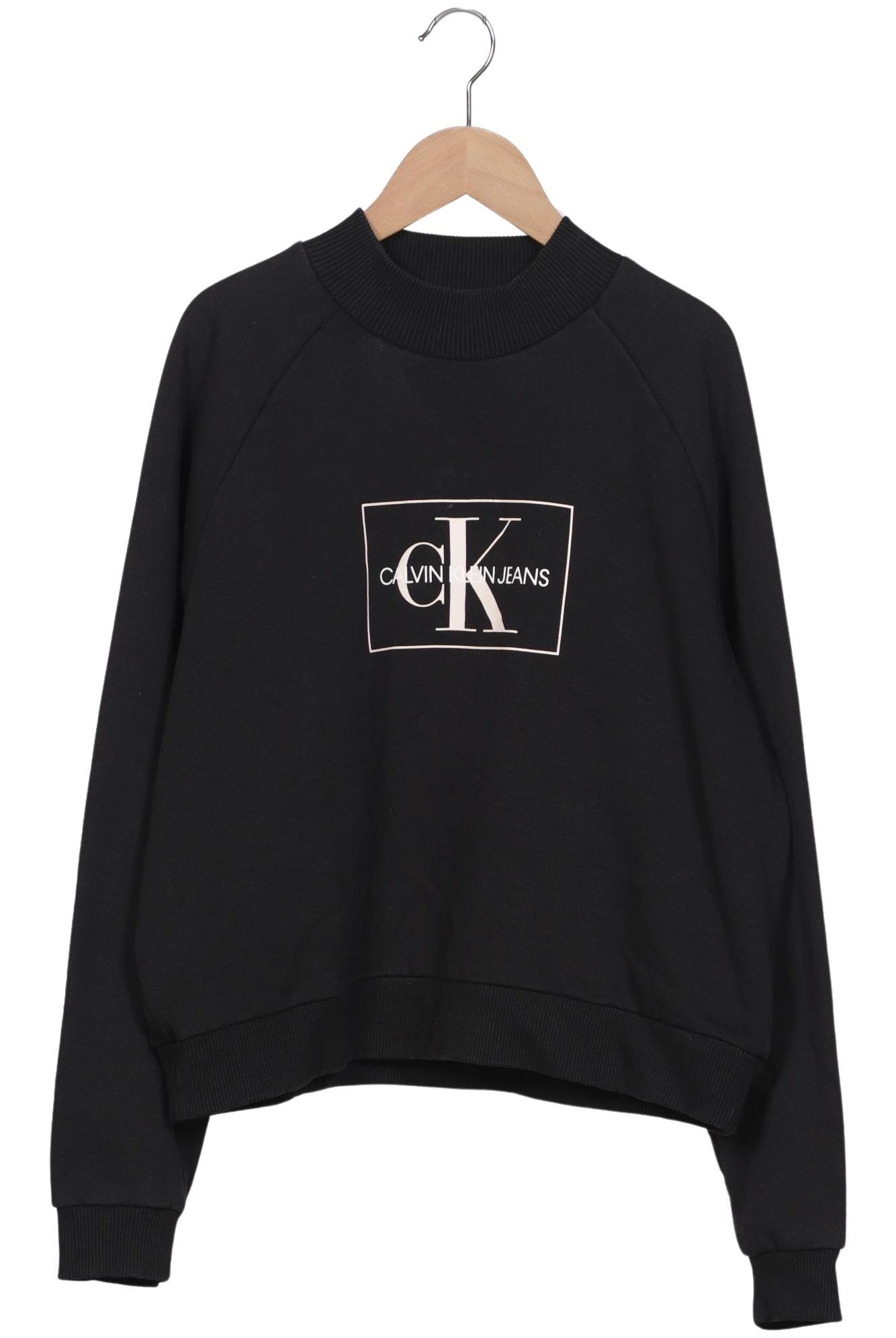 

Calvin Klein Jeans Damen Sweatshirt, schwarz, Gr. 42