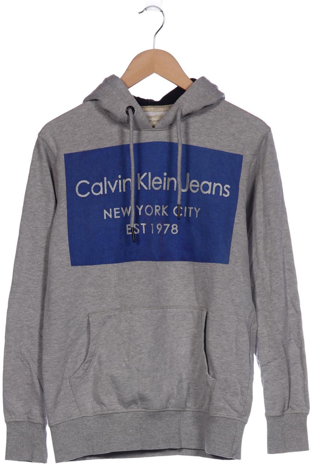 

Calvin Klein Jeans Herren Kapuzenpullover, grau