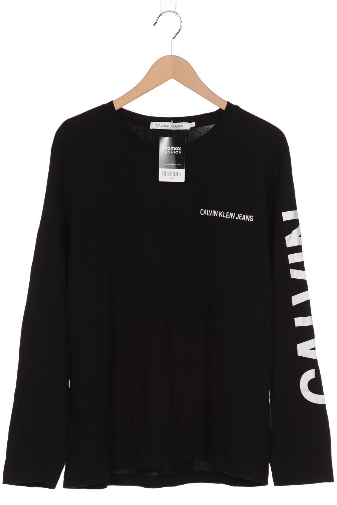 

Calvin Klein Jeans Herren Langarmshirt, schwarz, Gr. 54