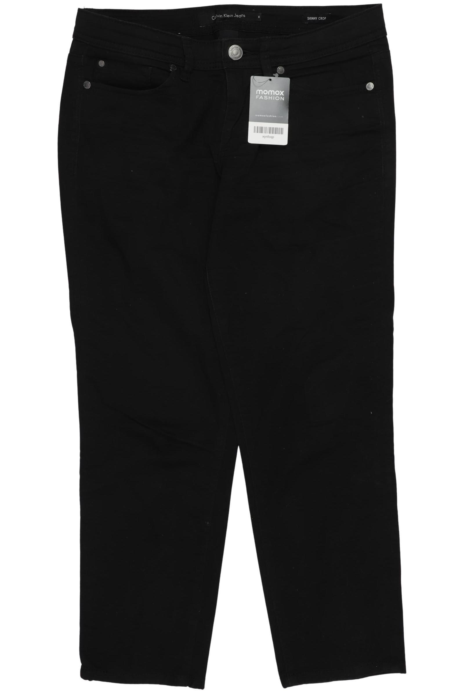 

Calvin Klein Jeans Damen Jeans, schwarz, Gr. 6