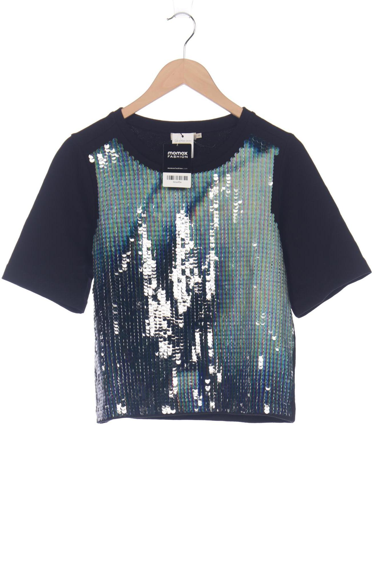 

Calvin Klein Jeans Damen Sweatshirt, schwarz, Gr. 34