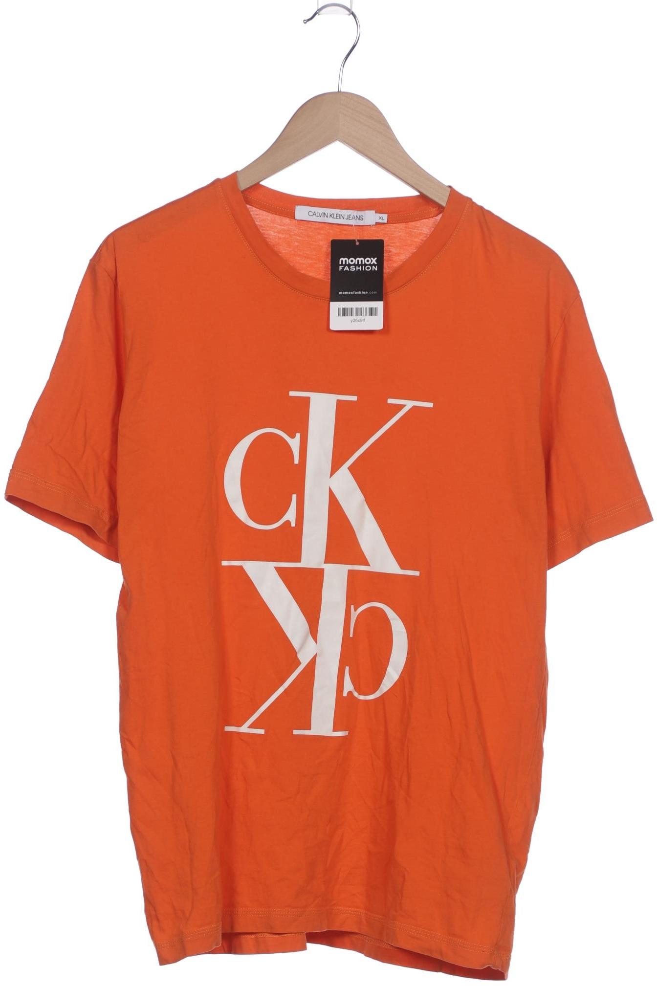 

Calvin Klein Jeans Herren T-Shirt, orange, Gr. 54