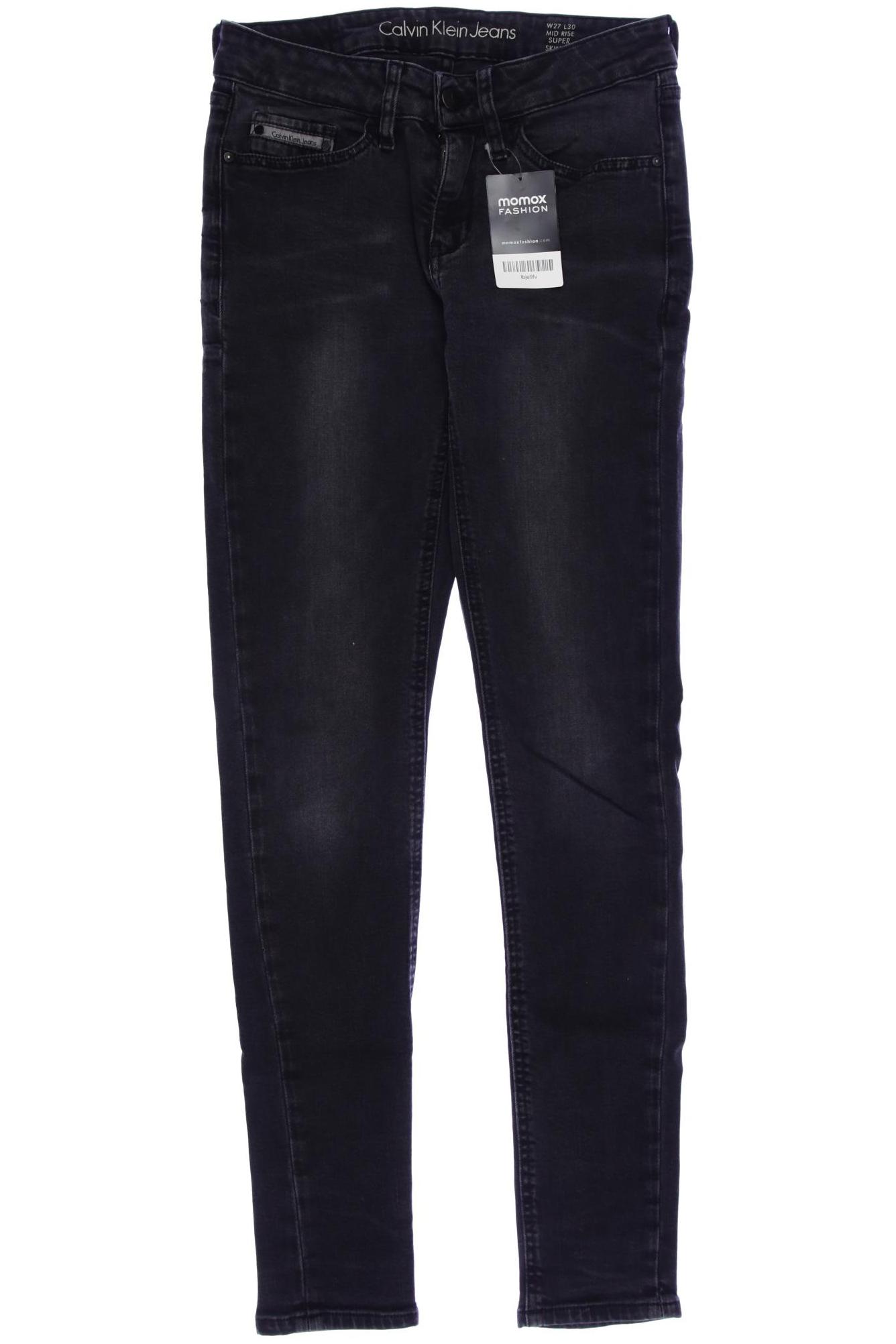 

Calvin Klein Jeans Damen Jeans, schwarz, Gr. 27