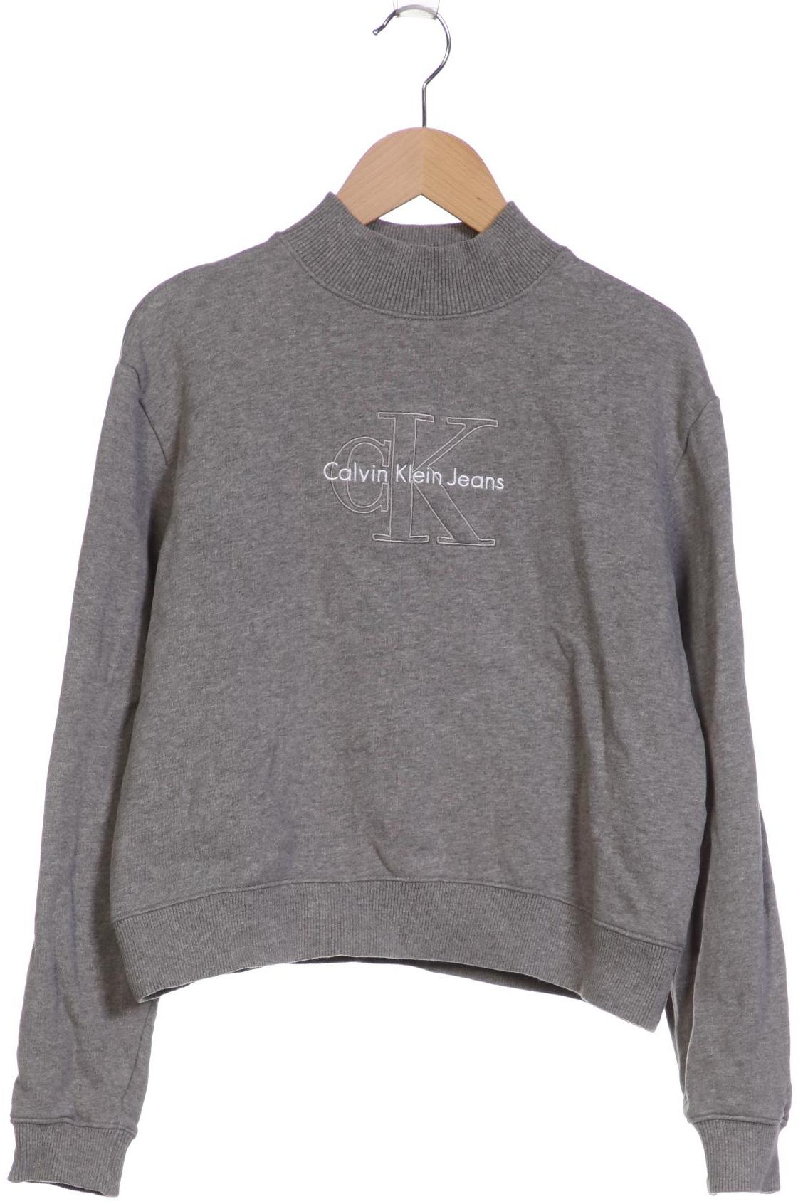 

Calvin Klein Jeans Damen Sweatshirt, grau, Gr. 36